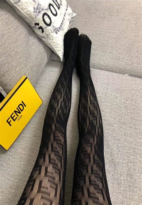 womens fendi socks|Fendi sheer tights.